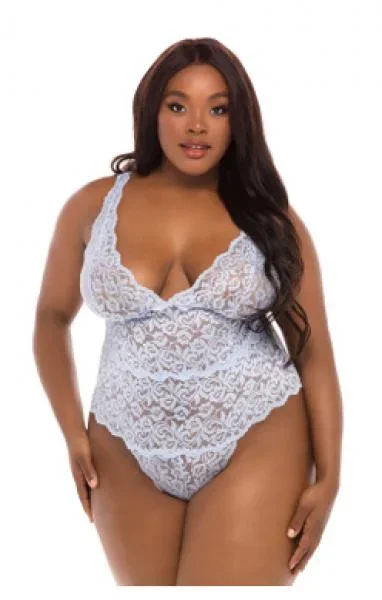 Lunette Lace Teddy – Brunnera Blue – Size