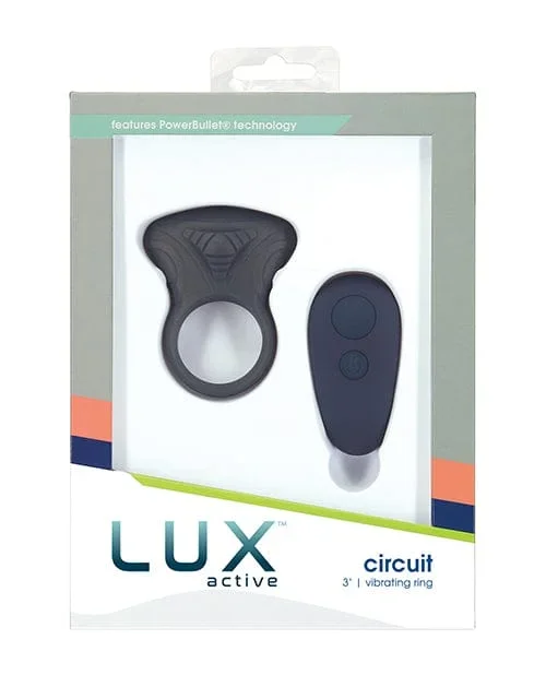 Lux Active Circuit Vibrating Ring – Dark Blue