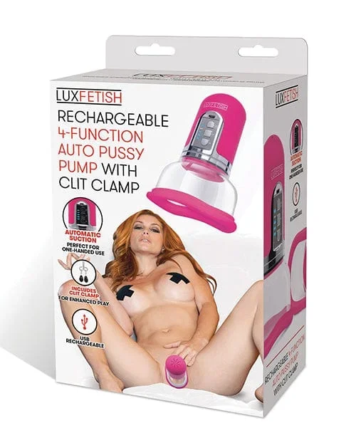 Lux Fetish Pussy Pump with clit Clamp