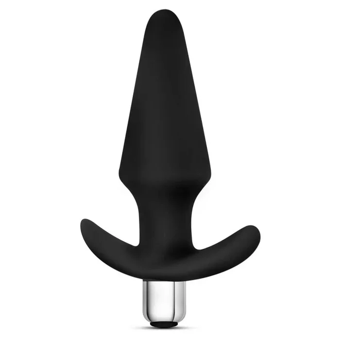 Luxe Discover 5″ Vibrating Anal Plug With Handle