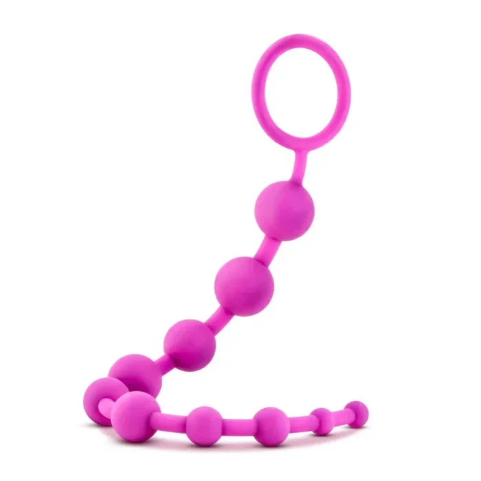 Luxe Silicone 10 Beads – Fuchsia