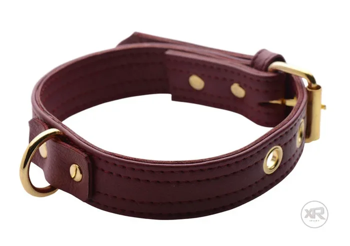 Luxury Burgundy Collar