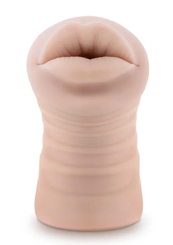 M For Men Angie Vibrating Masturbator with Bullet – Mouth