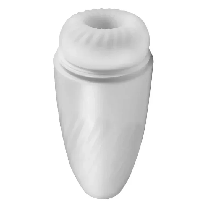 Magic Vibrating and Talking Masturbator – White