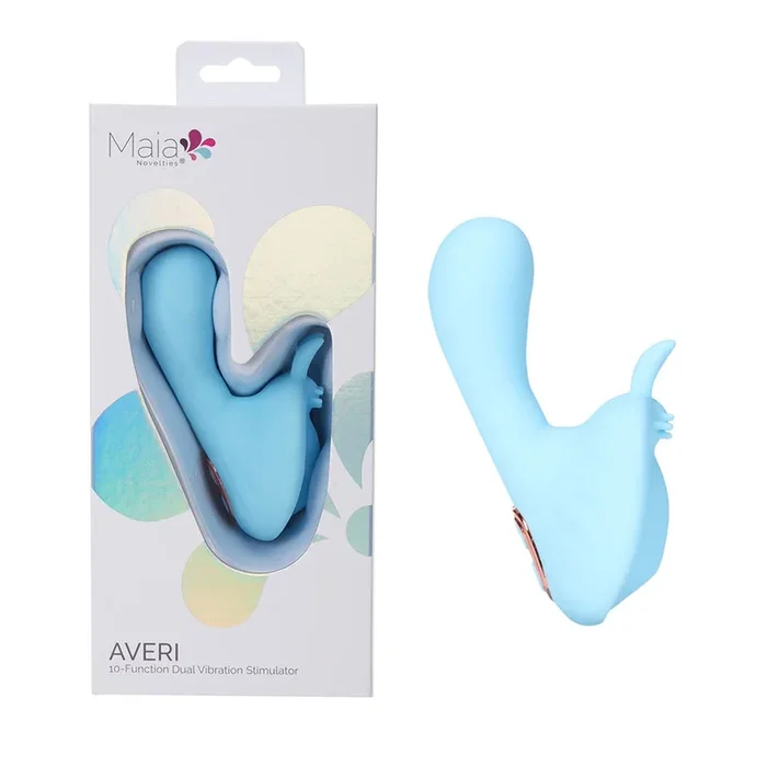 Maia AVERI – Blue – Blue USB Rechargeable Vibrator