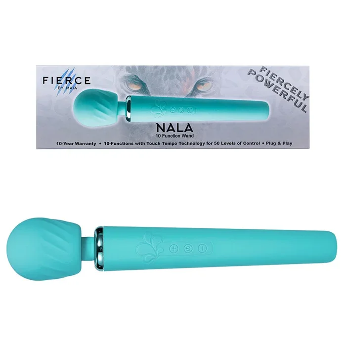 Maia NALA – Blue 30 cm USB Rechargeable Massage Wand