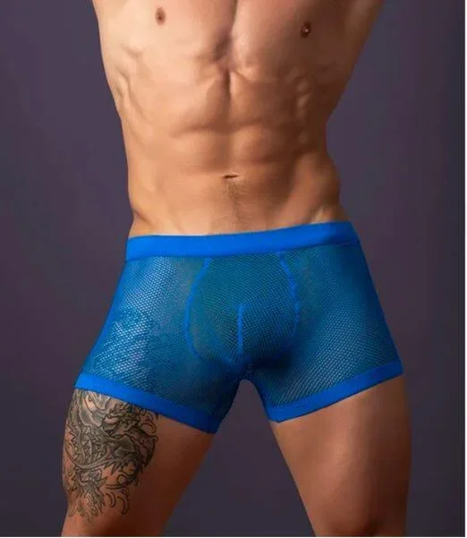 Male Power Fishnet 2.0 PCH Short Royal L