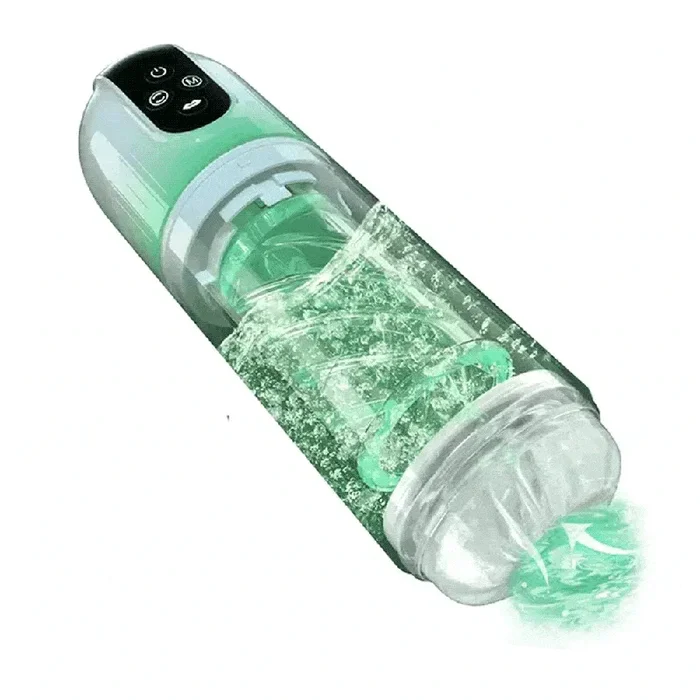 Male Rose 2 Automatic Masturbator, 7 Rotating Sucking penniss Vacuum Pump