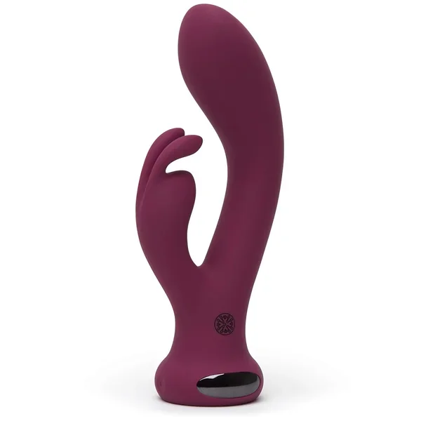 Mantric Rabbit Vibrator – 4.5 Inch Curved G Spot Vibrator For Women – Silicone Rabbit Ears & Beginner Friendly – Dual Stimulation Adult Sex Toy – Rechargeable & Waterproof – Pink