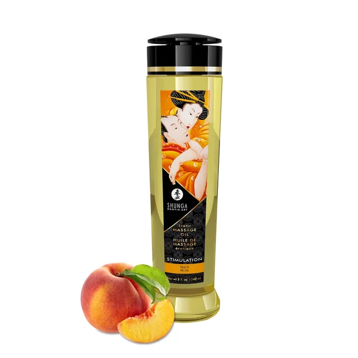 Massage Oils – Stimulation – 8 Fl. Oz. Peach