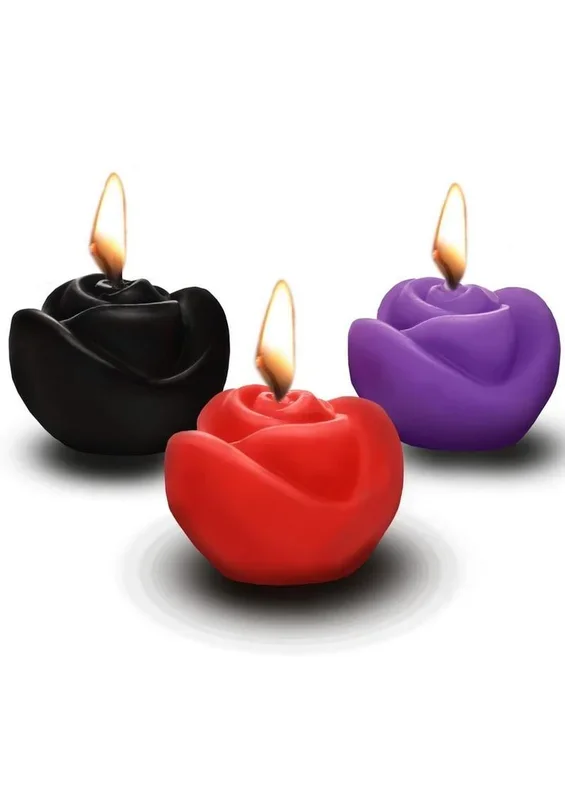 Master Series Fire Garden Rose Candle