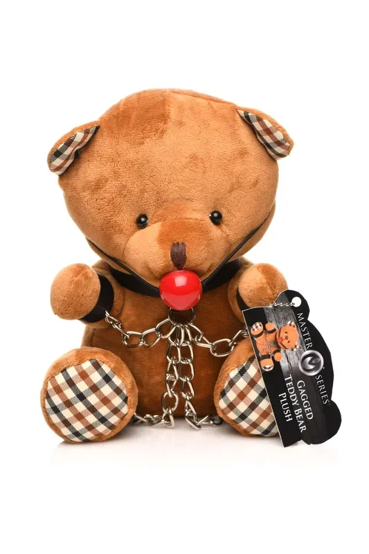 Master Series Gagged Bondage Bear from XR Brands