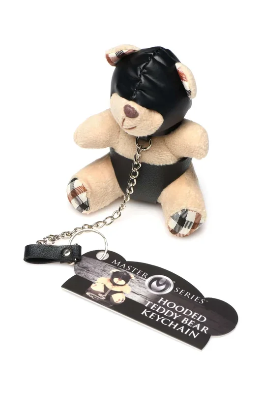 Master Series Hooded Teddy Bear Keychain from XR Brands