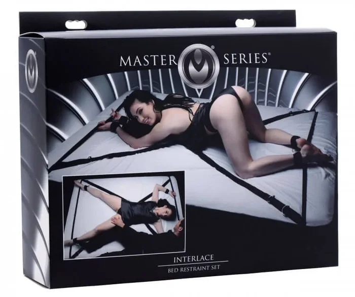 Master Series Interlace: The Ultimate Bed Restraint Set for Boundless Fantasy Exploration!