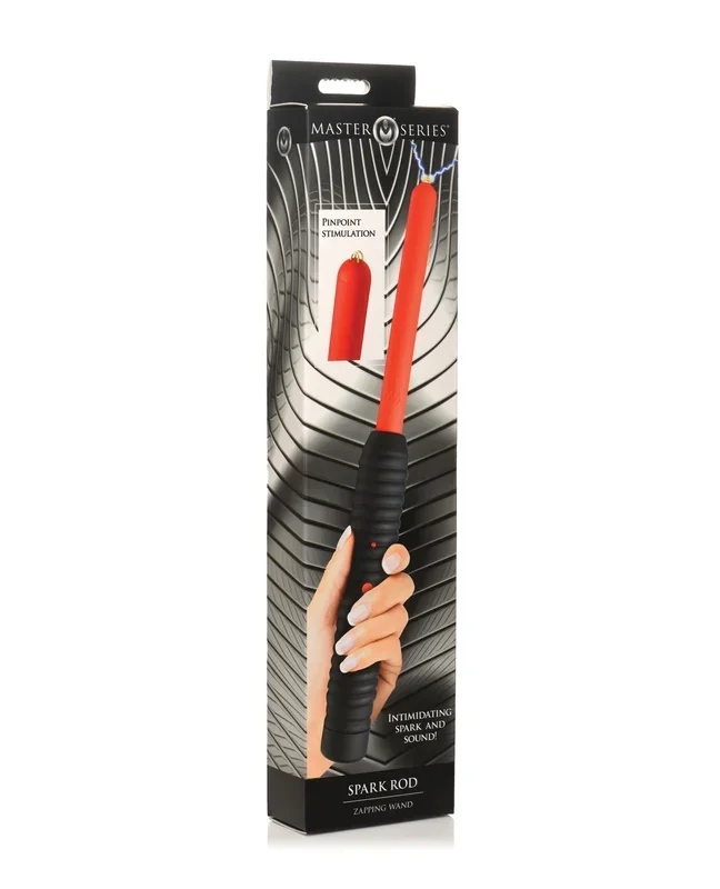 Master Series Spark Rod Zapping Wand – Red/Black