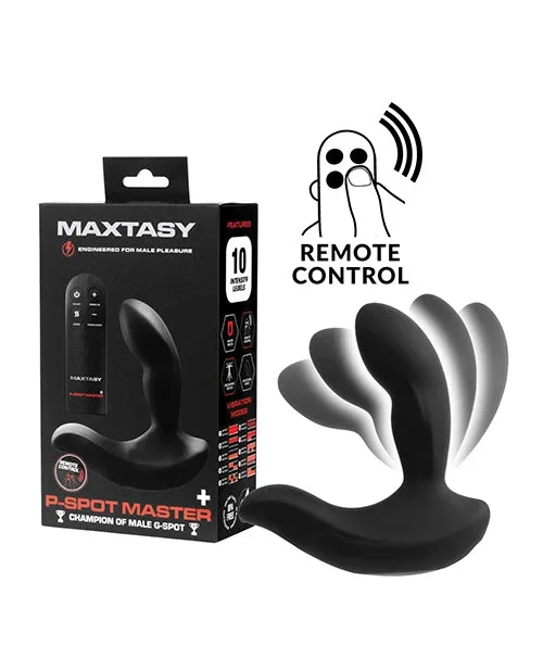 Maxtasy P-Spot Master with Remote Control – Black