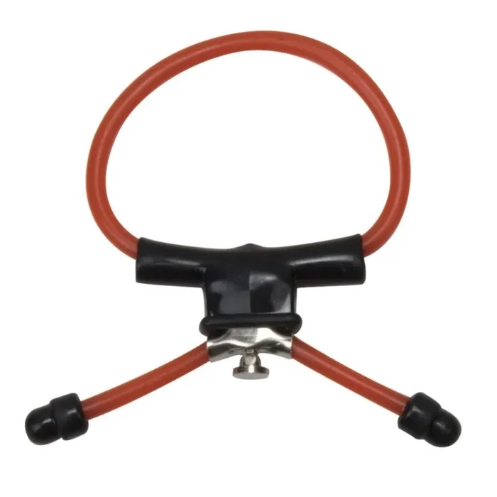 Me You Us Ace Adjustable Cock Ring Red Black