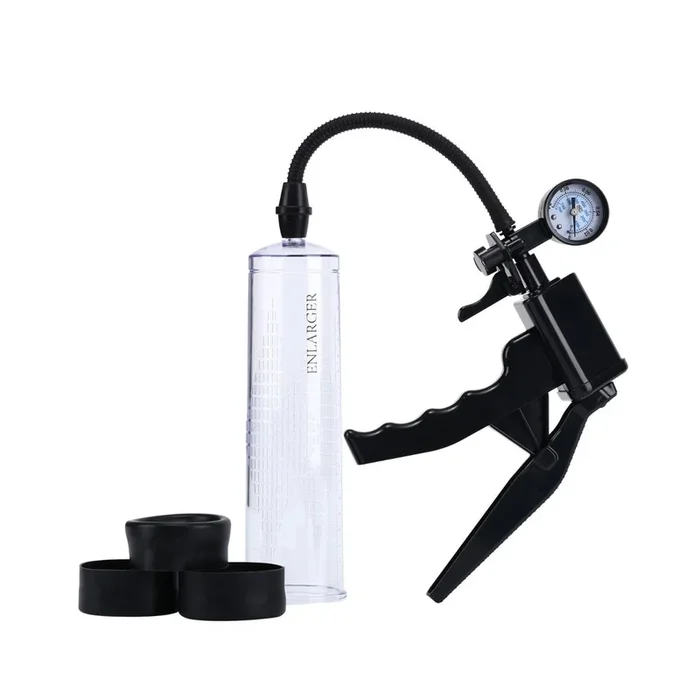 Me You Us X Factor Firm Suction Penis Pump Clear Black