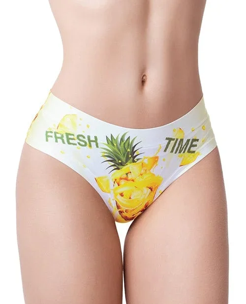 Memème Fresh Summer Pineapple Printed Slip