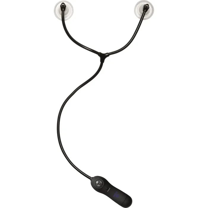 Merci – Swell – Auto Vibrating Nipple Sucker Cups – Black