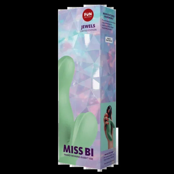 Miss Bi Jewel Vibrator – Jade Pistachio