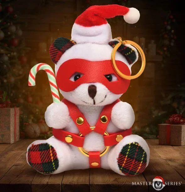 MS Holiday Bondage Gear Keychain White