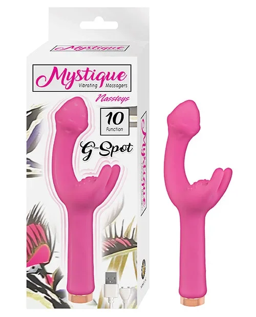 Mystique Vibrating G Spot Massager – Pink
