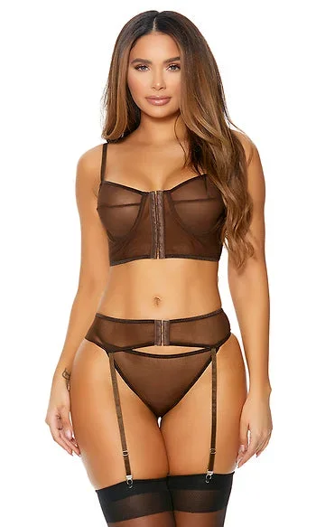 Natural Lingerie Set