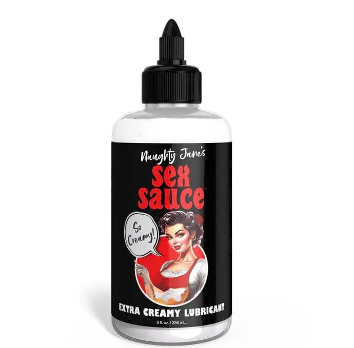 Naughty Jane’s Sex Sauce Extra Creamy Lubricant 8 oz