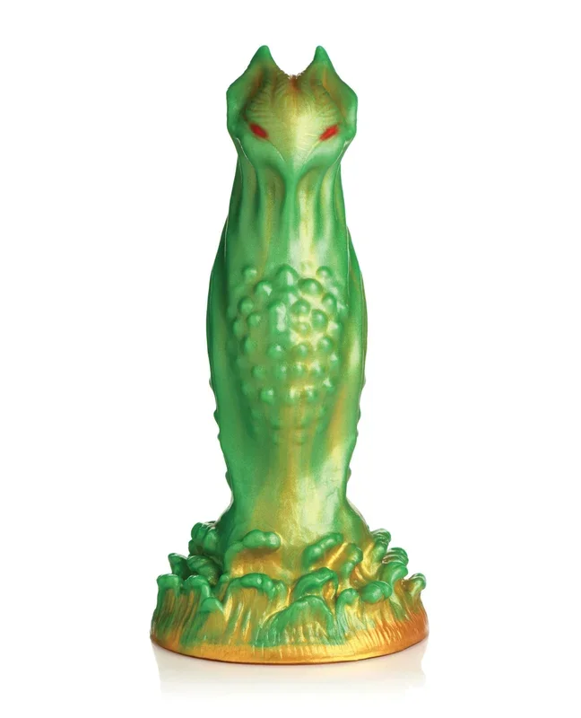 Nebula Alien Silicone Dildo – Green