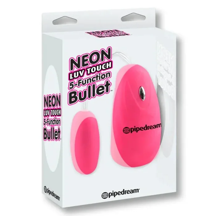Neon Luv Touch 5 Function Bullet – Pink
