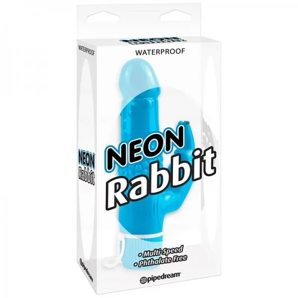 Neon Rabbit Vibe – Blue