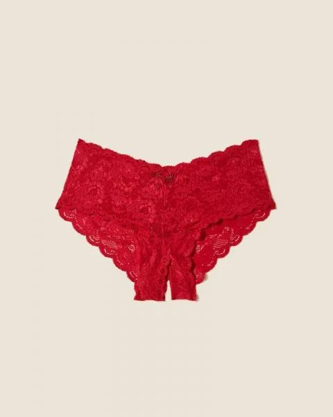 Never Say Never Naughtie Low Rise Boyshort – Mystic Red –
