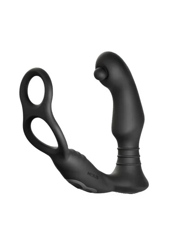Nexus Simul8 Orbit Edition Rechargeable Silicone Vibrating Dual Motor Anal Cock and Ball Massager