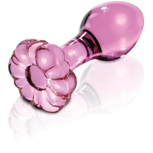 No. 48 Flower Glass Butt Plug