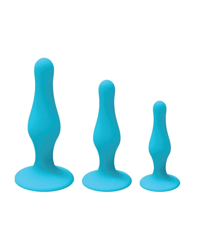 Nobu Rainbow Silicone Plug Set – Blue