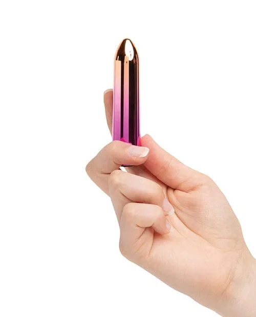Nu Sensuelle Aluminum Point Rechargeable Bullet – Multicolor