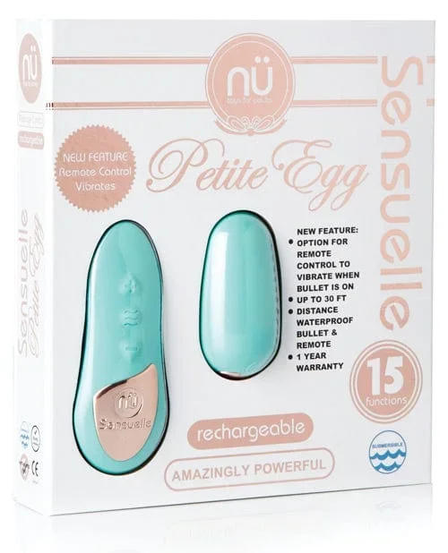 Nu Sensuelle Remote Control Petite Egg – 15 Function