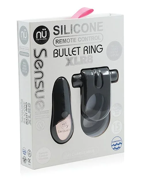 Nu Sensuelle Silicone Remote Control XLR8 Turbo Boost Cock Ring