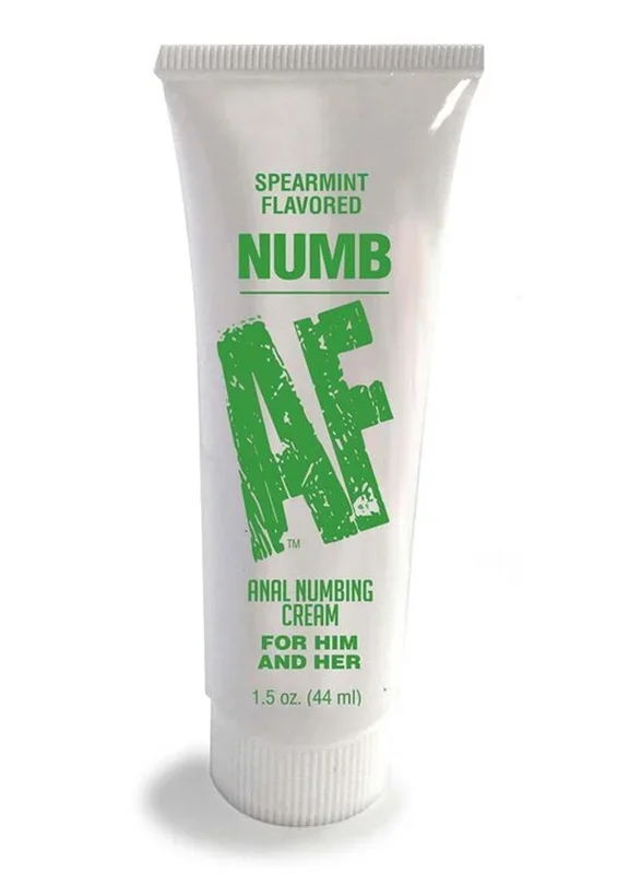 Numb AF Anal Numbing Flavored Cream 1.5oz – Spearmint