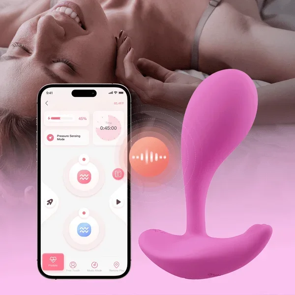 Oly 2 Pressure Sensing App-Enabled Wearable Vibrator