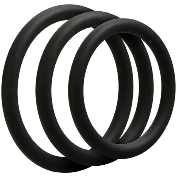 Optimale 3 C Ring Set – Thin – Black