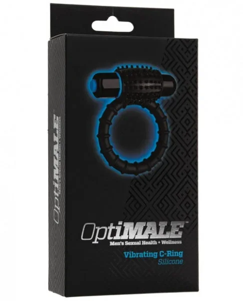 OptiMale Vibrating C Ring – Black