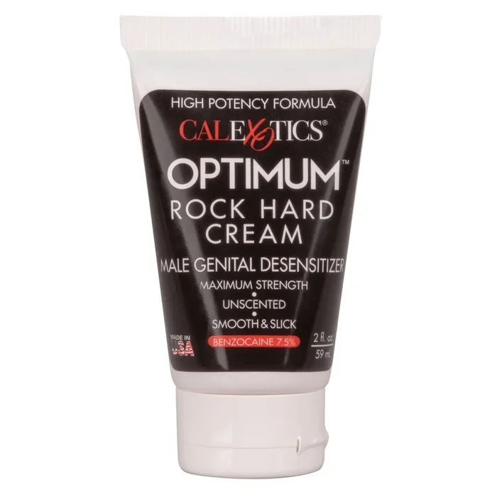 Optimum Rock Hard Cream 2 Oz Unscented Desensitizing Gel