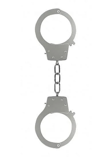 Ouch Pleasure Handcuffs Metal