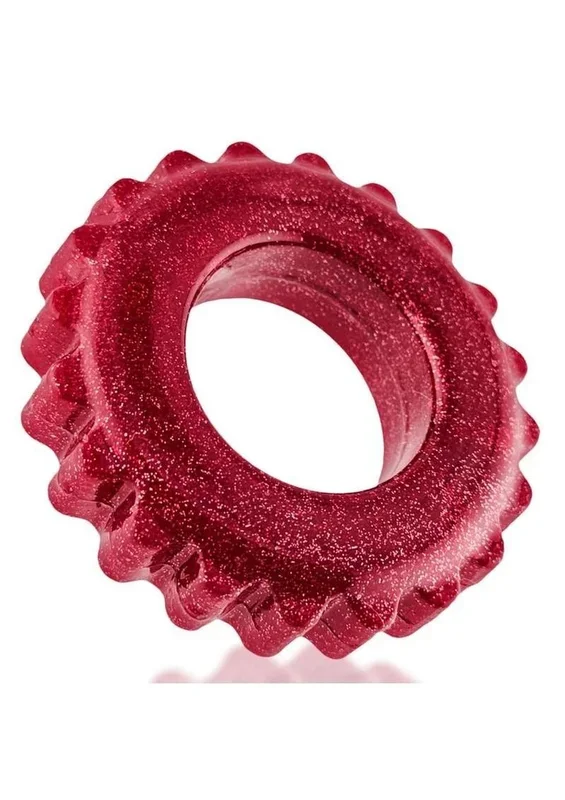 Oxball Plushy Single Cock Ring – Cherry Lips