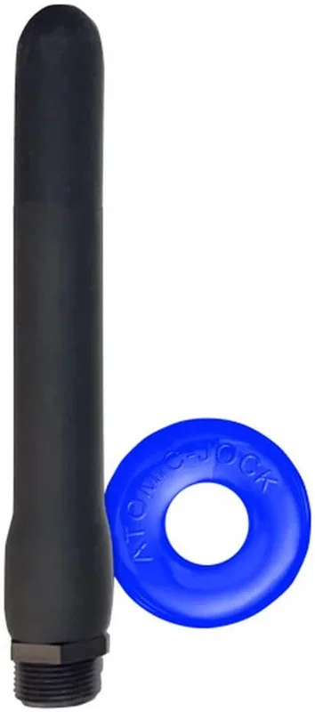 Oxballs Oxshot Butt Nozzle Shower Hose 6 In. Flex Cockring Black