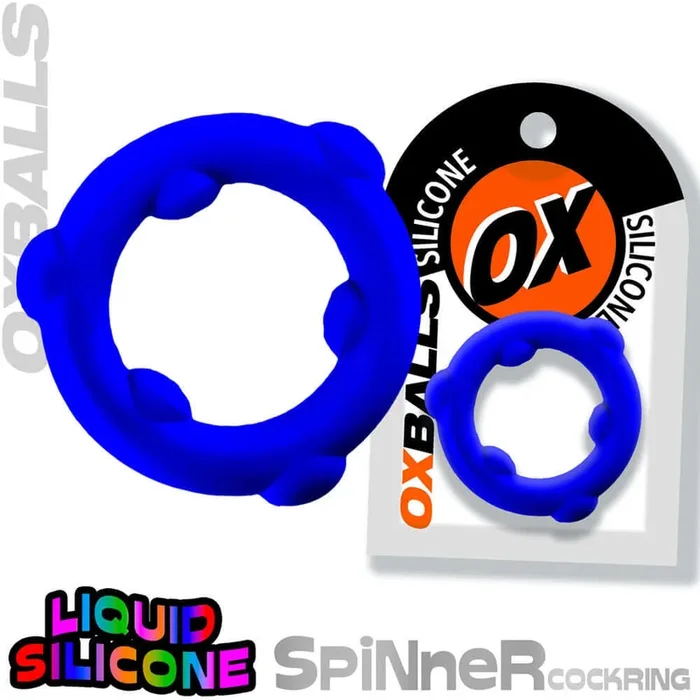 Oxballs Spinner Single Silicone Ring – Glacier Silicone