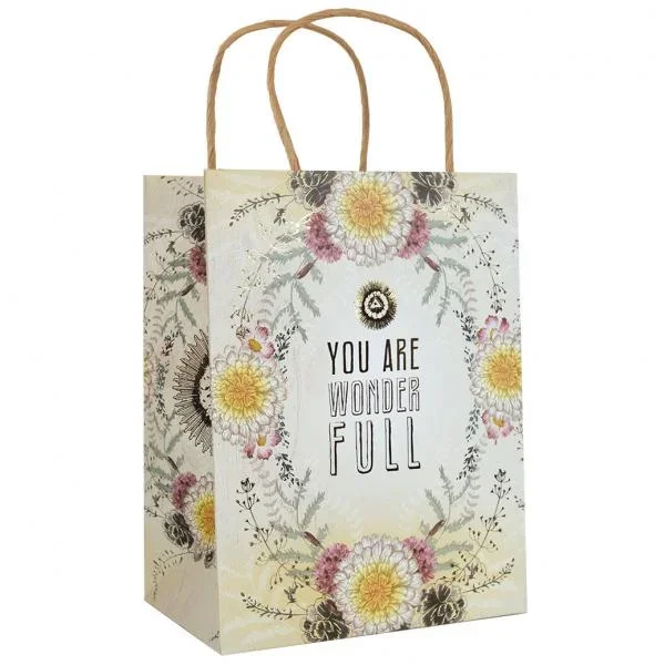 Papaya Foil Gift Bag – You are Wonder Full