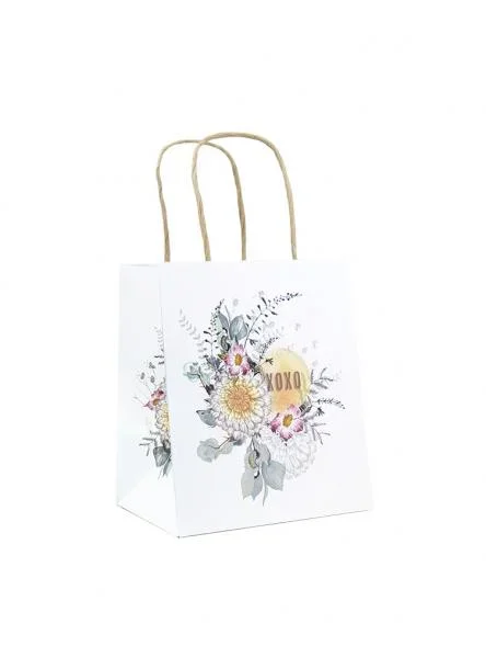 Papaya Mini Gift Bag – Sunrise Petals